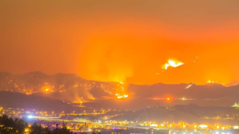 Fires raging in Los Angeles